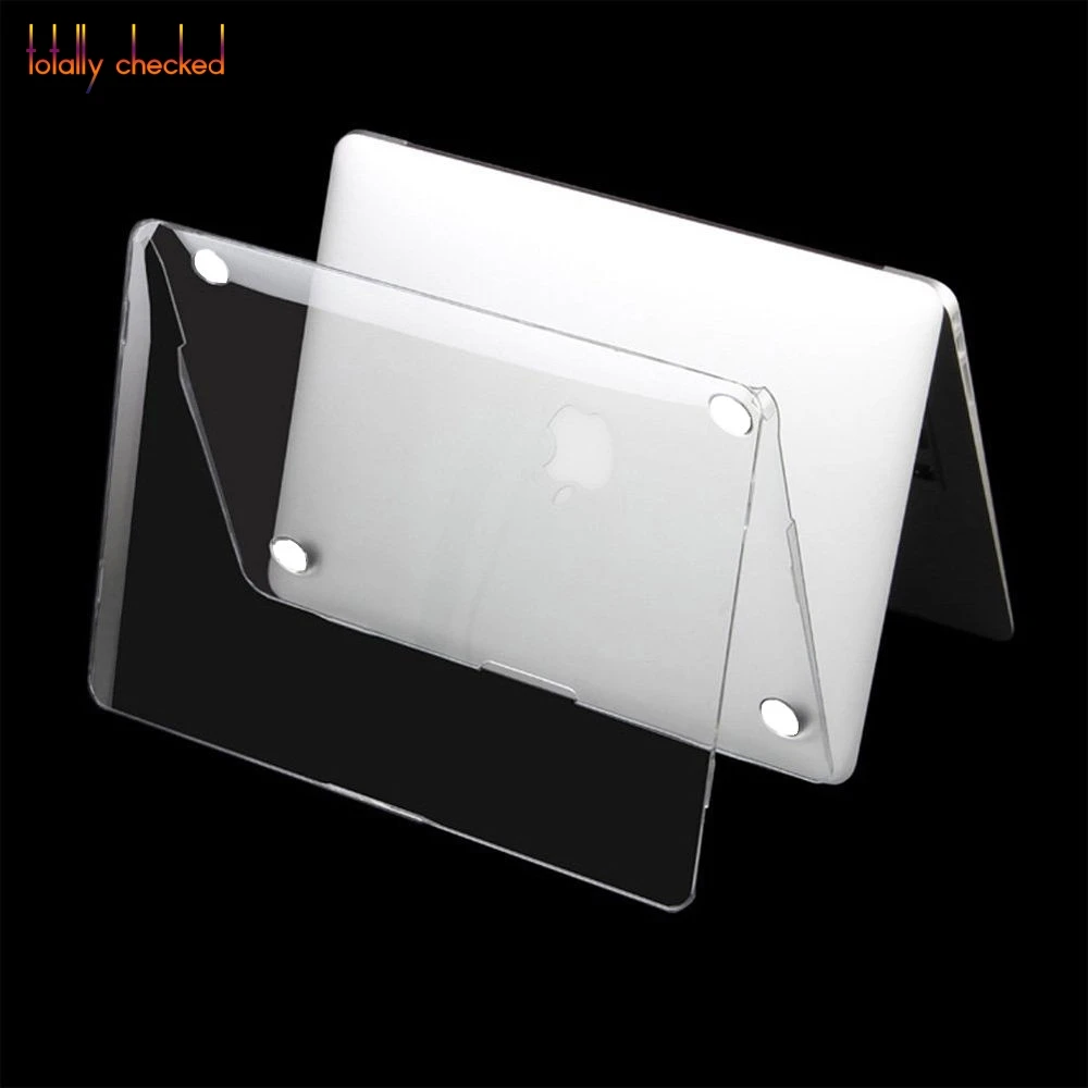3 в 1 прозрачный жесткий чехол + для клавиатуры MacBook Air Pro 13 11 Retina 15 touch bar 2018 2017 2016 2012