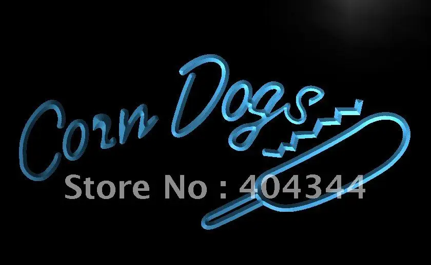 

LB506- Corn Dogs Cafe Display Logo LED Neon Light Sign