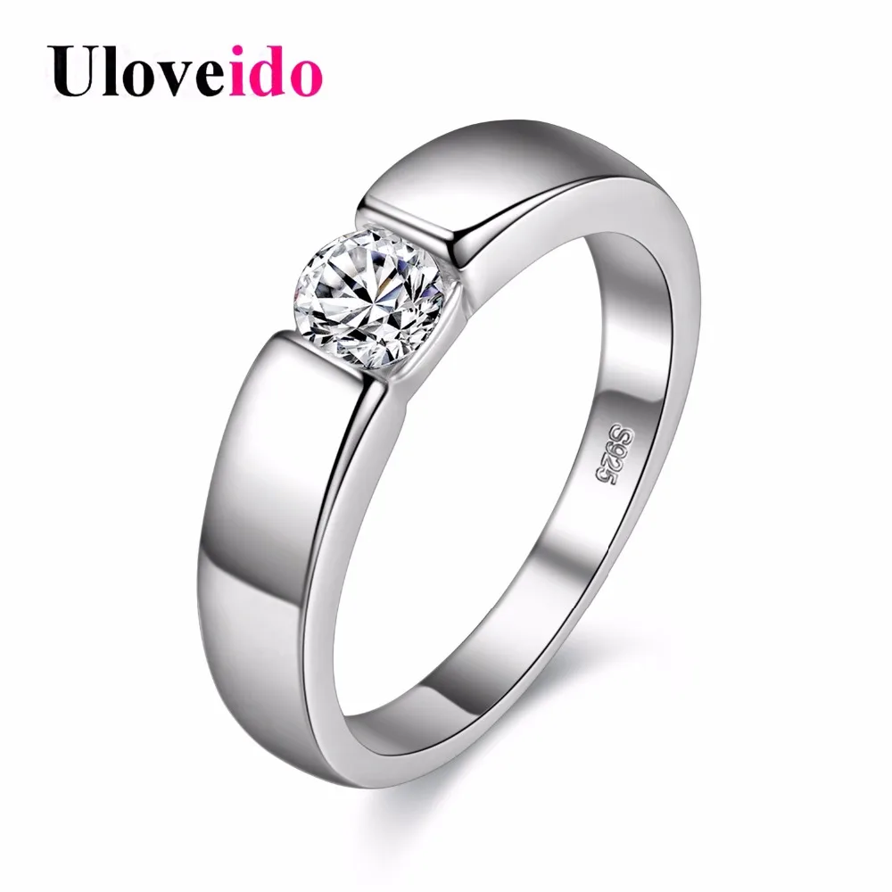 Uloveido 2017 кольца для женщин распродажа перстень мужской обручальные кольцо с