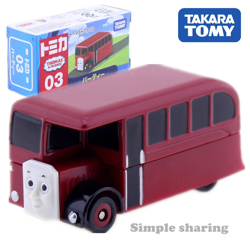 Модель автобуса Takara Tomy Tomica Bertie аниме фигурка автомобиля бара чай мотор литые
