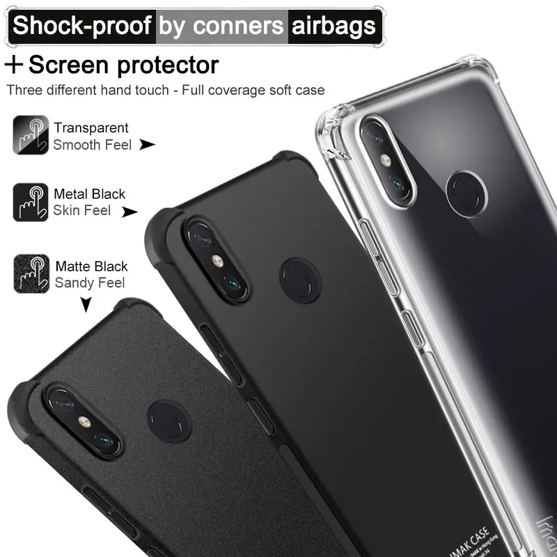Для Xiaomi mi Max3 чехол из кристального силикона Funda Xiaomi mi Max 3 чехол IMAK противоударный чехол для Xiao mi Max 3 Чехол mi Max3 mi Max 3