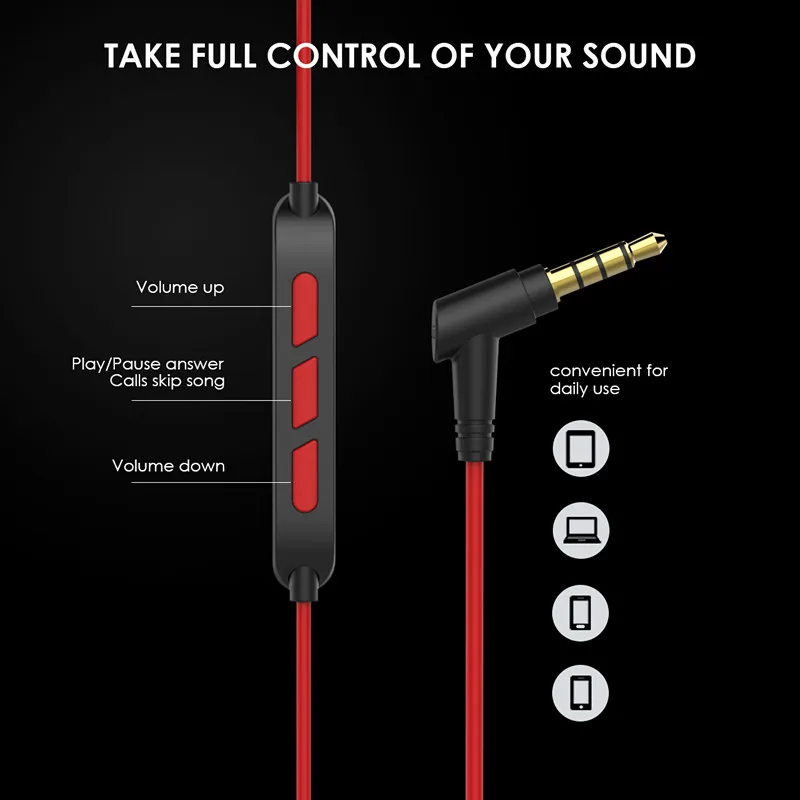 UiiSii T6 HIFI глубокий бас наушники двойной драйвер шумоизоляция профессиональные с