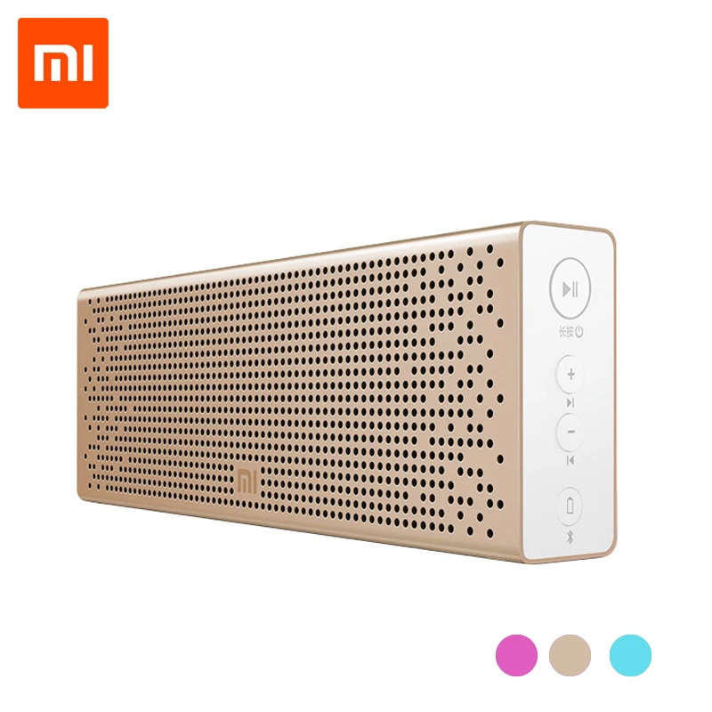 Xiaomi оригинальный MI Bluetooth динамик Портативный беспроводной стерео плеер с