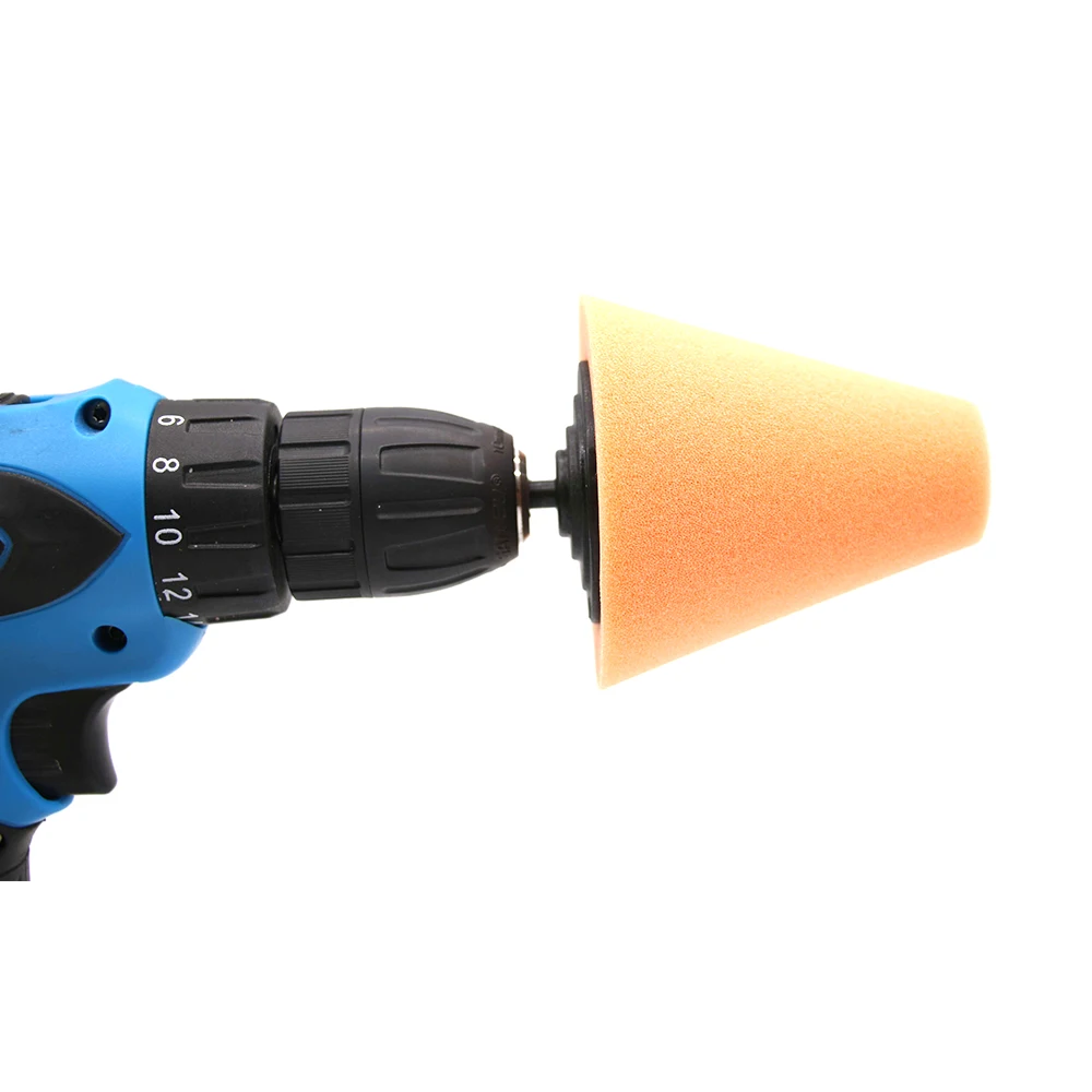 Burnishing Foam Tapered Sponge Polishing Cone Shaped Buffing Pads For Car Wheel Hub Tool Clean Exquisite and compact design | Инструменты