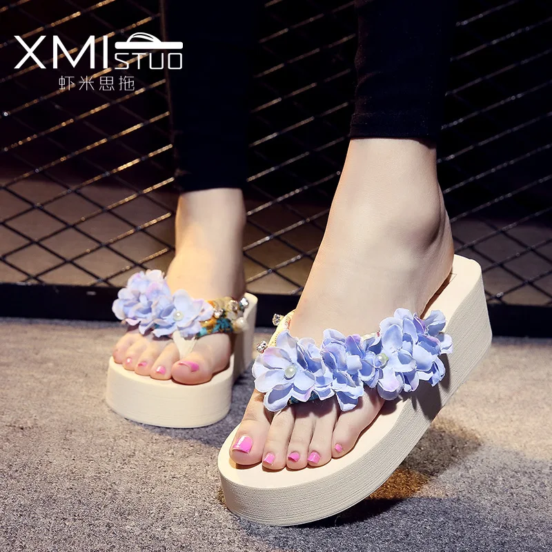 Тапки женские на платформе пляжные шлепанцы летняя обувь|brand slippers|slippers brandslippers for
