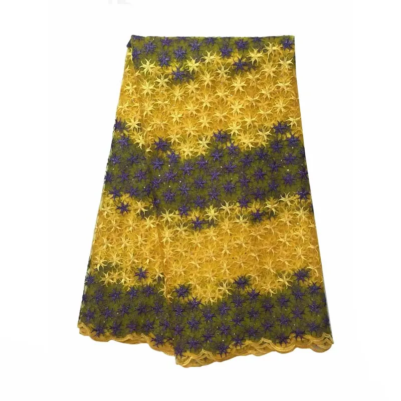 Кружева и ткани Новый Высокое Качество Сладкий Дизайн камни Нигерийский