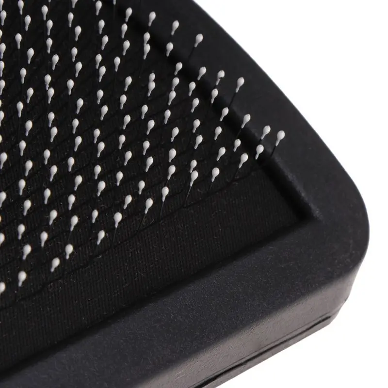 Pet Shedding Hair Grooming Dense Comb Slicker Brushes For Plastic Handle Brush Airbag Stainless Steel Pin Dog | Дом и сад