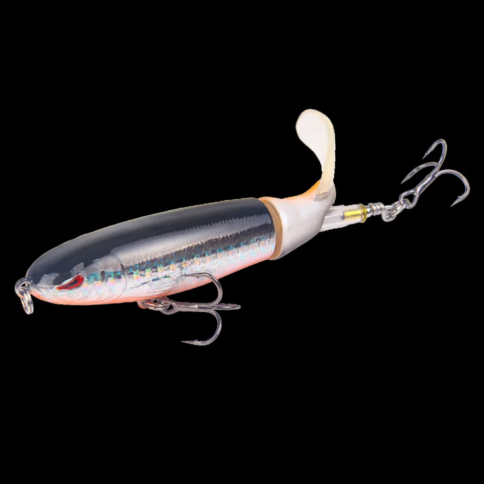 F3 В коробке Качество Whopper Plopper 10 см/13 г Искусственная верхняя жесткая приманка для рыбалки воблер вращающийся мягкий хвост рыболовные снасти - Цвет: F3