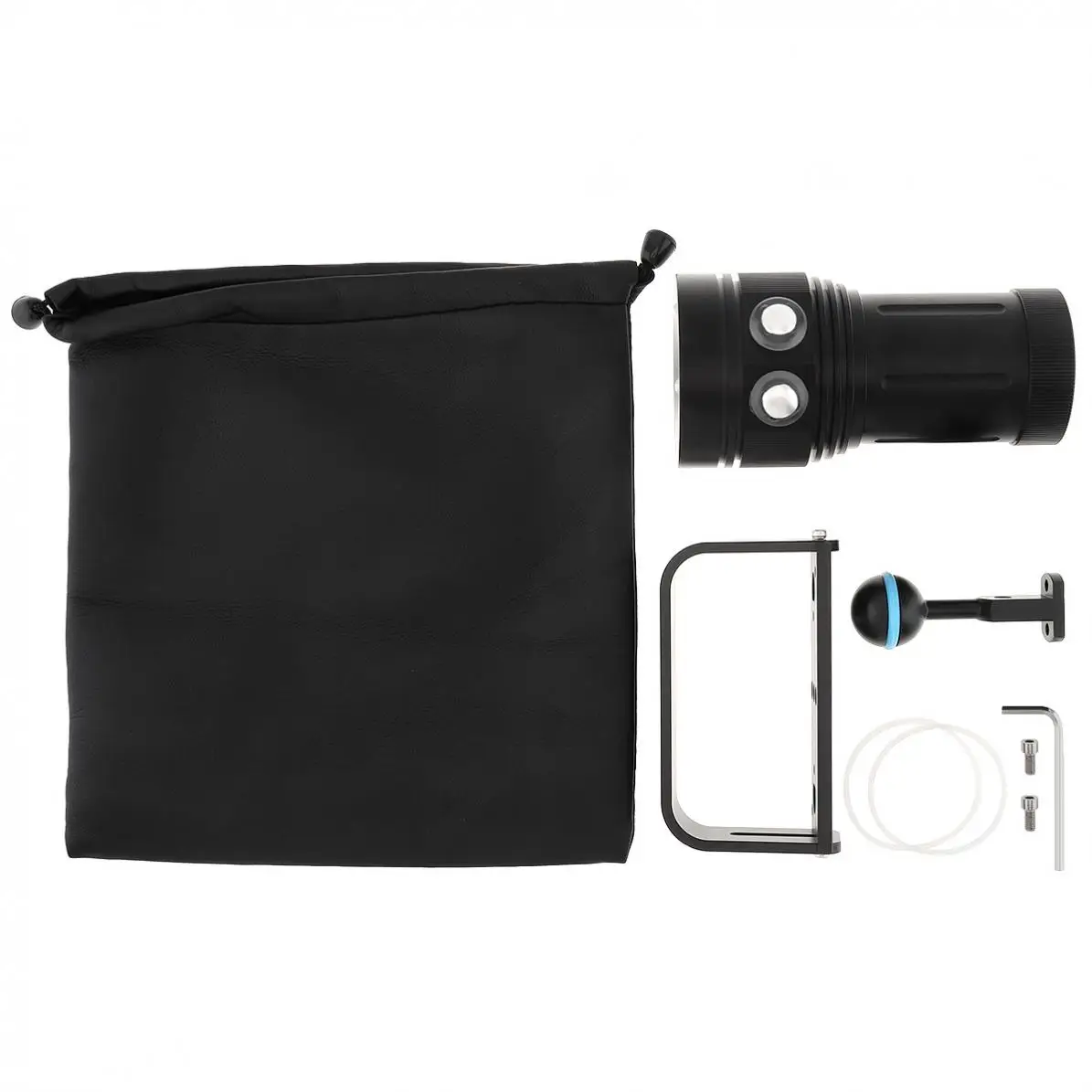 Kaufen 100M LED 15 XML2 6 Rot 6 UV High-power Berufs Tauchen Lampe Kamera Fotografische Lampe Taschenlampe Tauchen Taschenlampe