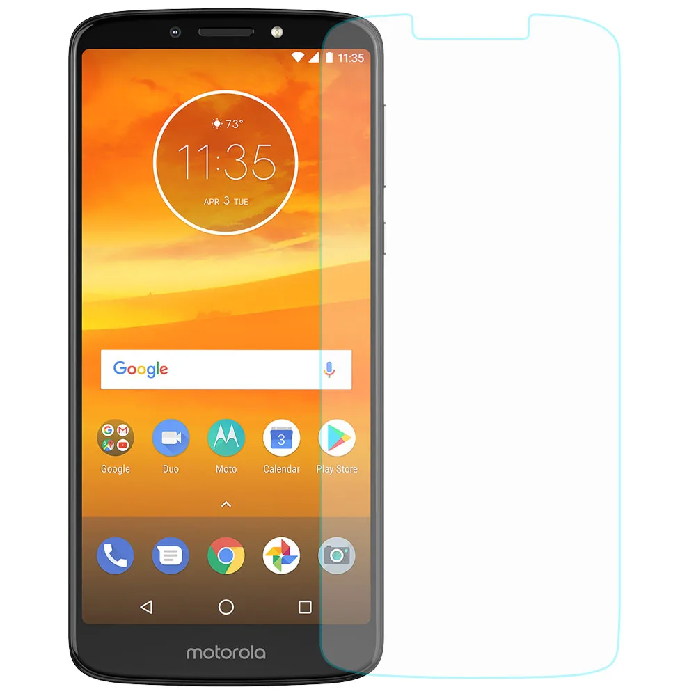 Закаленное стекло для Motorola Moto E5 Plus / Supra тонкая Взрывозащищенная устойчивая к