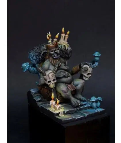 1/32 54 мм Goblin король царство линейка игрушка Смола модель миниатюрный набор unassembly