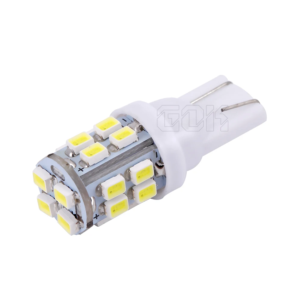10 шт. Автомобильные светодиодные лампы T10 W5W 194 168 smd 1206 3020|car light|10pcs t10 ledlight bulb |
