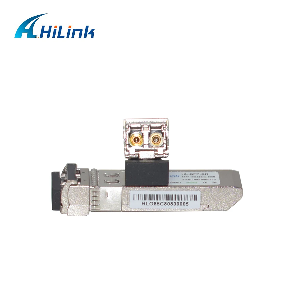 Многомодовый Дуплексный LC 10G 850nm 300m SR SFP+ приемопередатчик SFP-10G-SR
