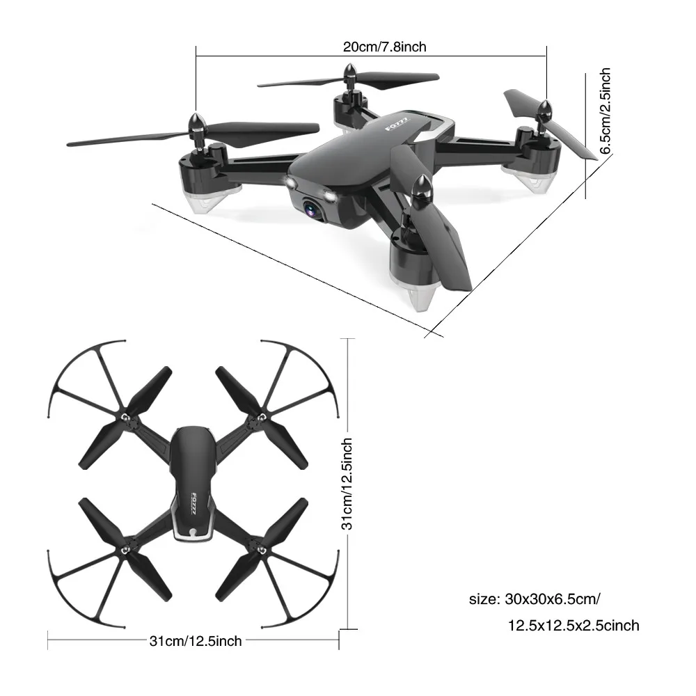 FQ40 2,4G 720P широкоугольный wifi HD камера Дрон RC вертолет Квадрокоптер Hover