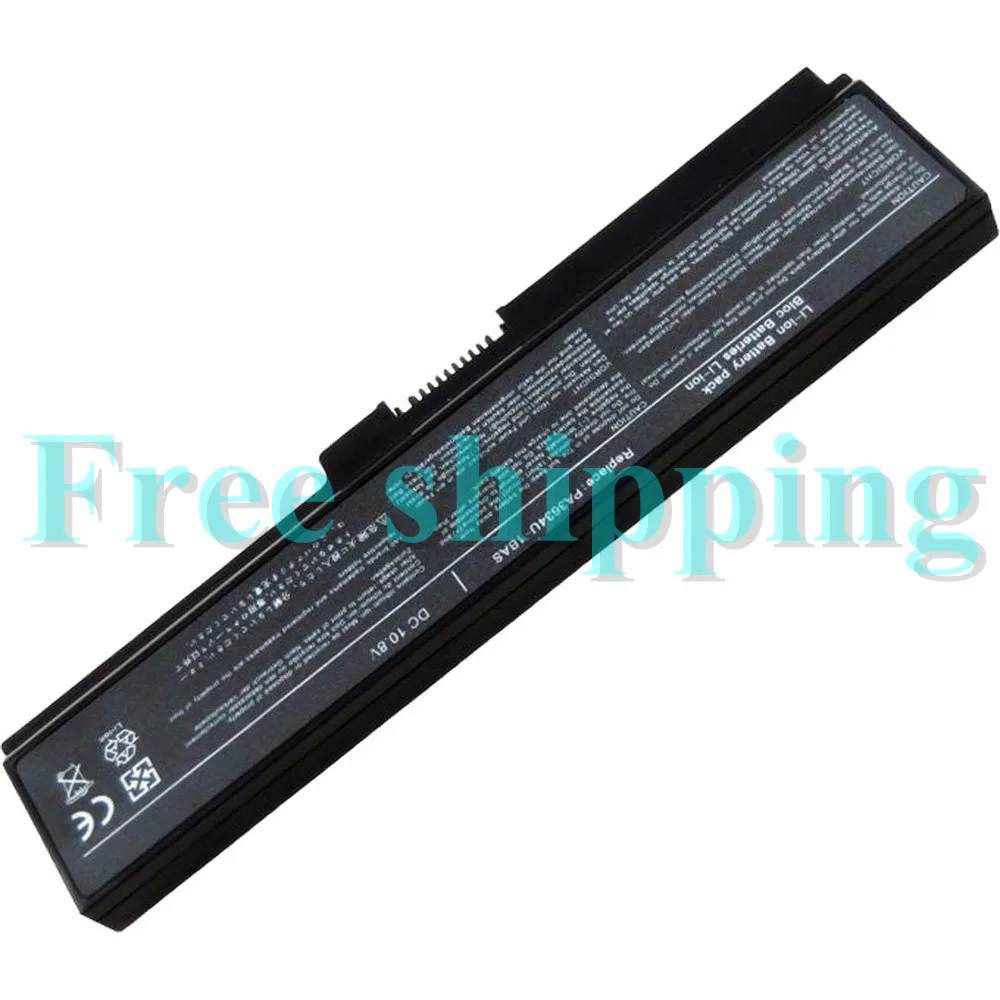 Аккумулятор для toshiba Satellite L730 L735 L745D L755 L775 L750 L700 PA3817 1BAS 1BRS PA3634 6cell|battery for toshiba|battery