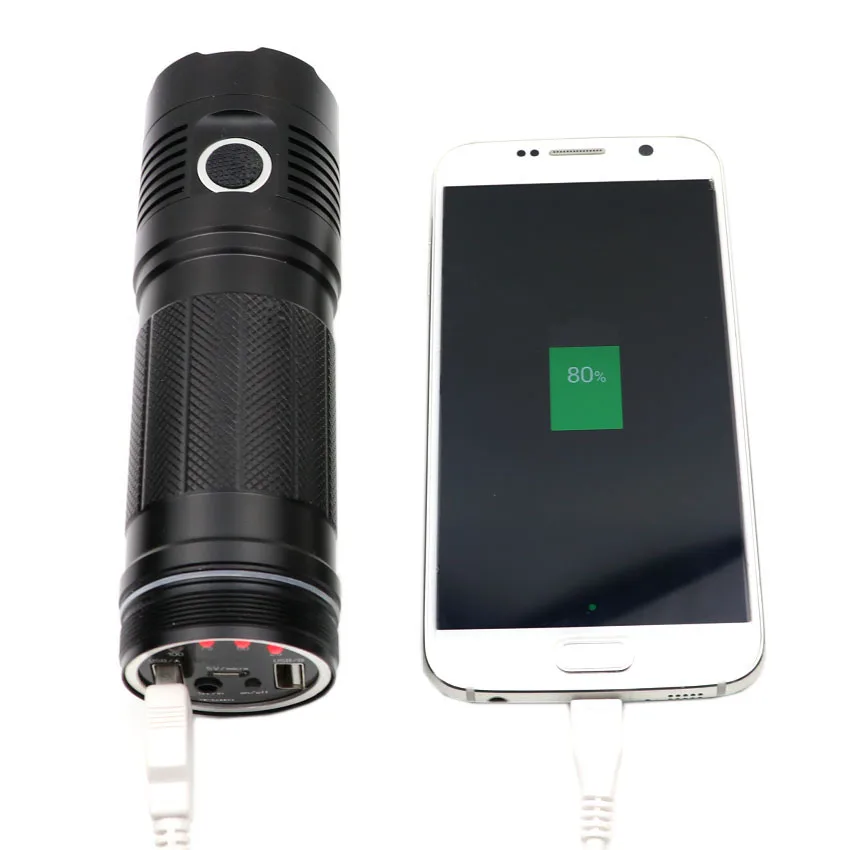 XHP70 XHP50 светодиодный тактический фонарик Лампе Torche USB Перезаряжаемые факел linterna