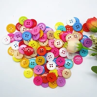 100pcs resin buttons sewing tools decorative button garment diy baby children clothing sewing accessories button decoration