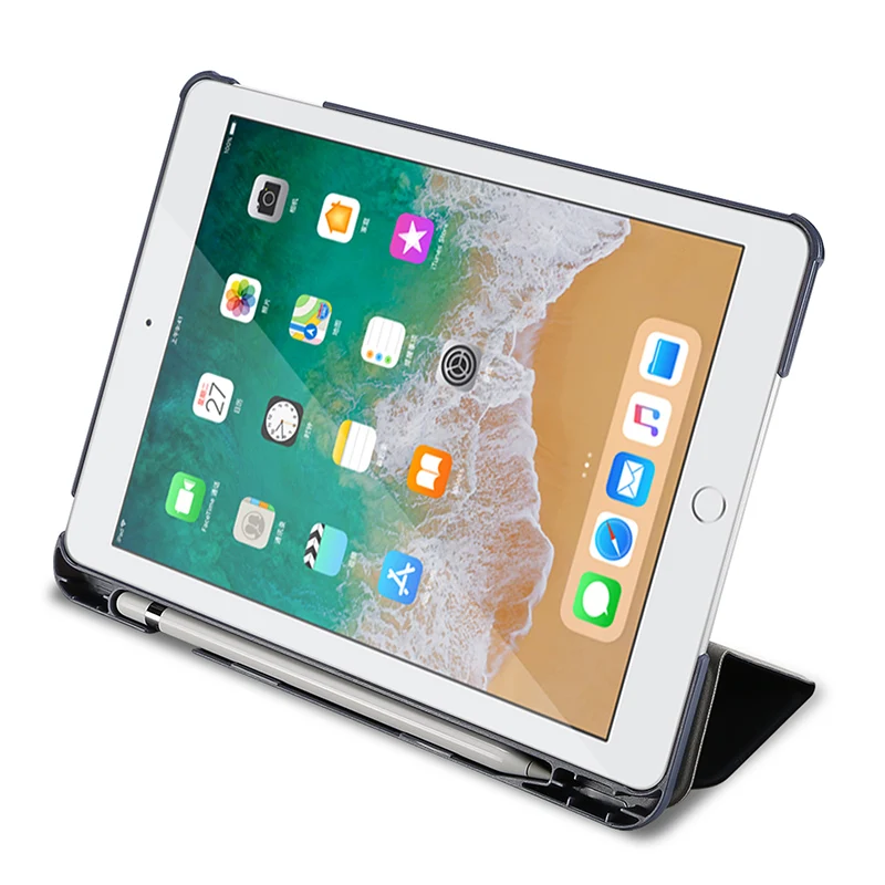 Кожаный смарт-чехол DUX DUCIS для iPad 9 7 2018 роскошный флип-чехол из поликарбоната 2017