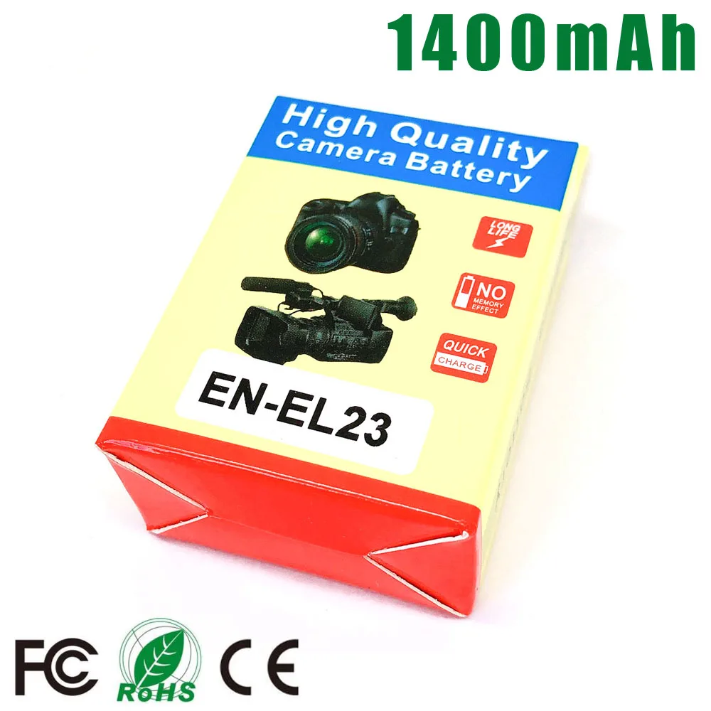 EN-EL23 ENEL23 RU EL23 Батарея для Nikon Coolpix P900 P600 P610 B700 S810c цифровой Камера Батарея