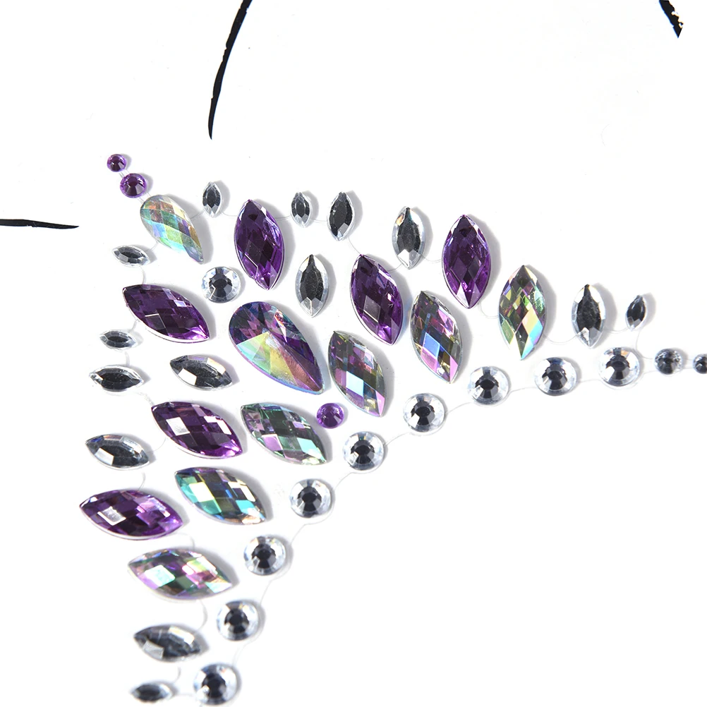 

Women Bra Breast Pasties Adhesive Stickers Accessories Crystal Bra Stickers