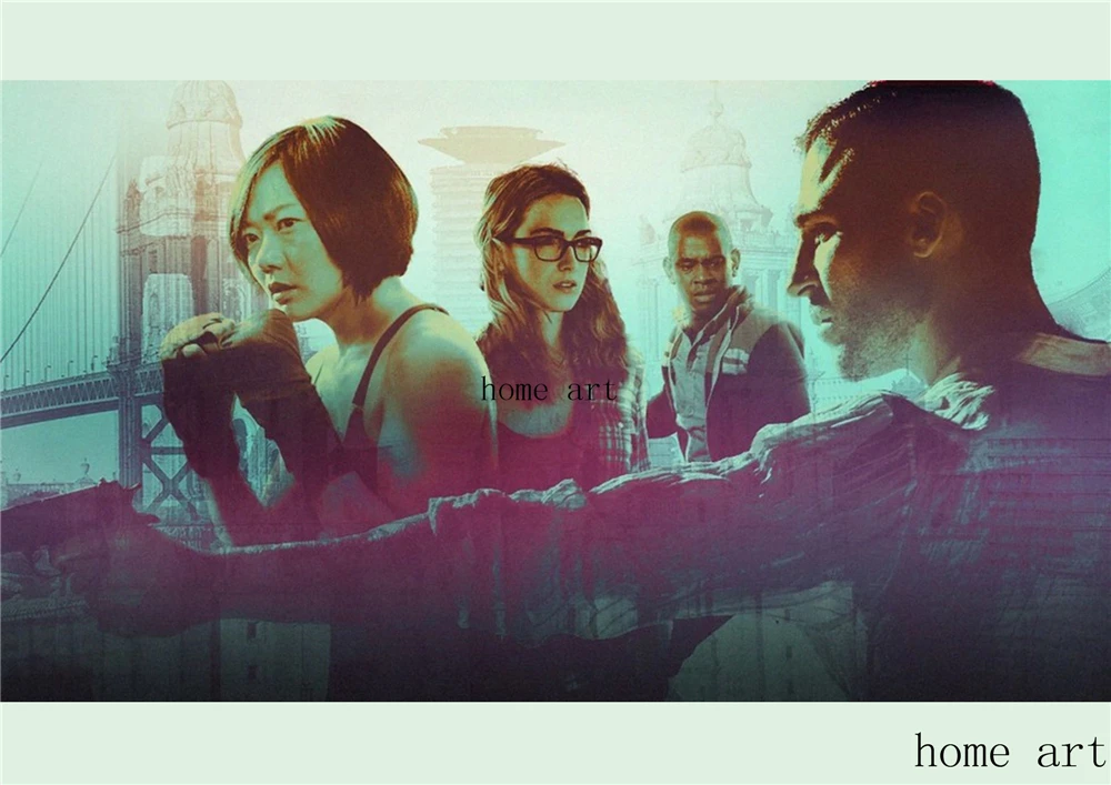 Плакат Sense 8 наклейки на стену с прозрачным изображением украшение для дома