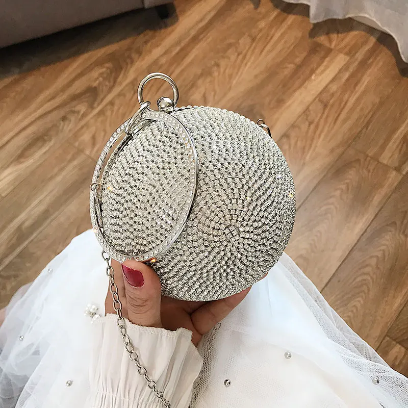 Сумка-тоут женская с металлическим кольцом дизайнерский саквояж на цепочке