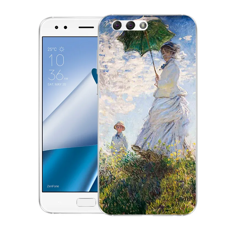 Чехол для телефона s для Asus Zenfone 4 ZE554KL, чехол с модным принтом, задняя крышка, Fundas, Мягкий Силиконовый ТПУ чехол, ультра тонкие чехлы