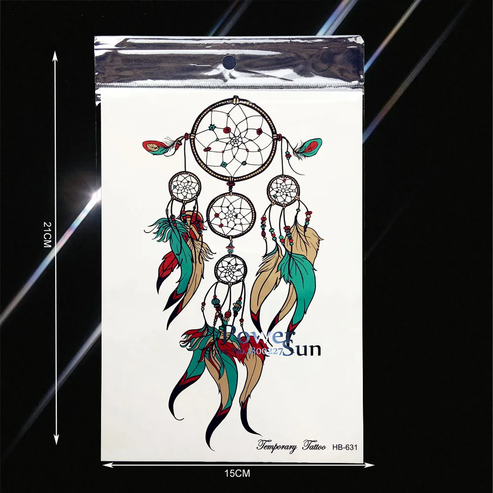 Красота 3D большой для боди-арта рукава поддельные вспышки Переводные татуировки