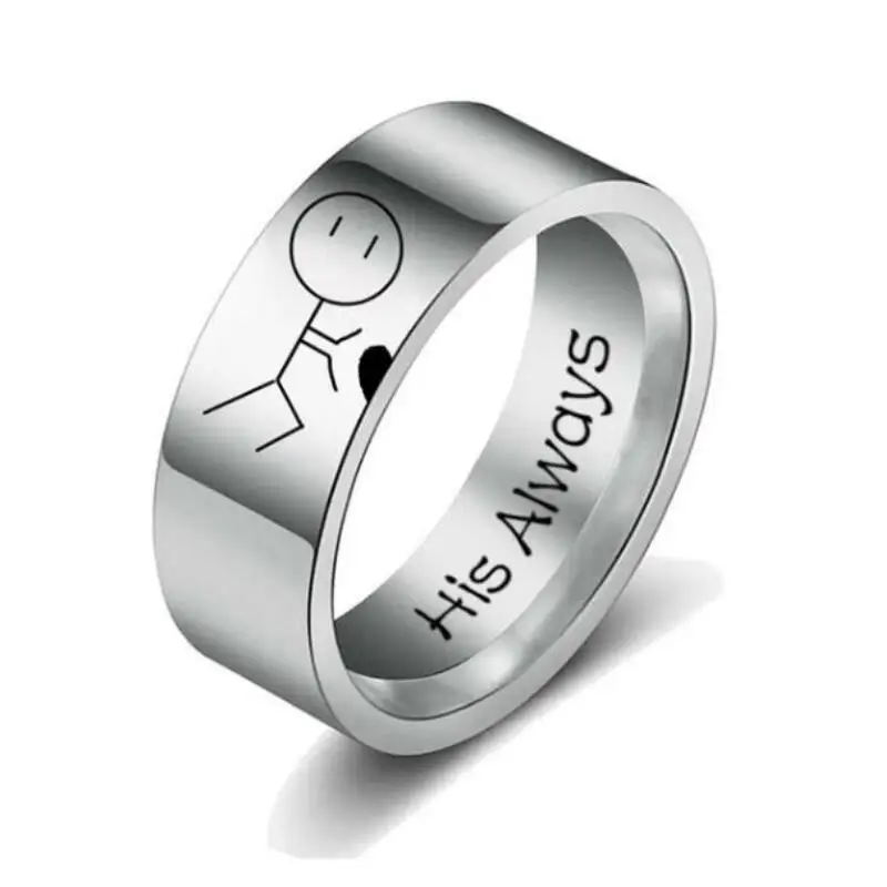 Кольцо с абстрактной картинкой Forever New She кольцо для пары ювелирные изделия из