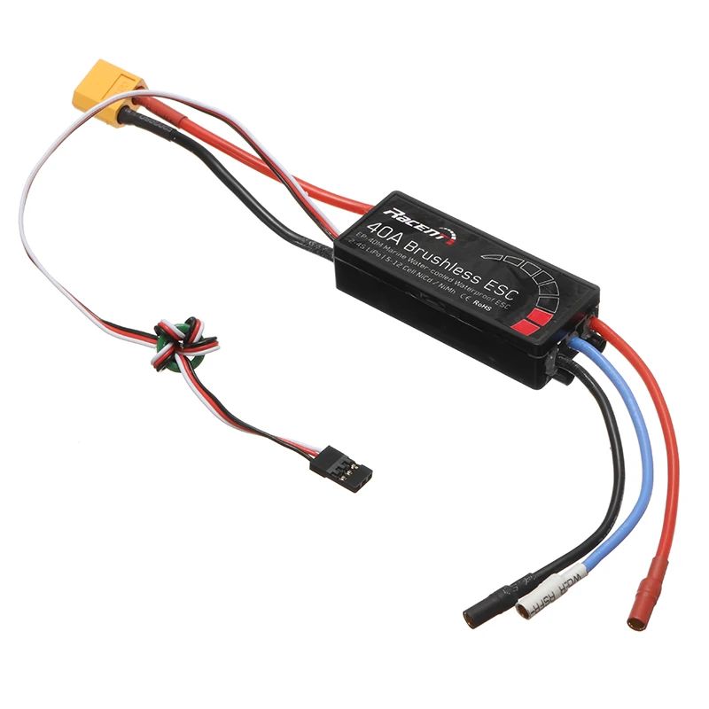 

Volantex ATOMIC V792-4 RC Boat Parts Brushless ESC 40A Water Proof And Water Cool V792406