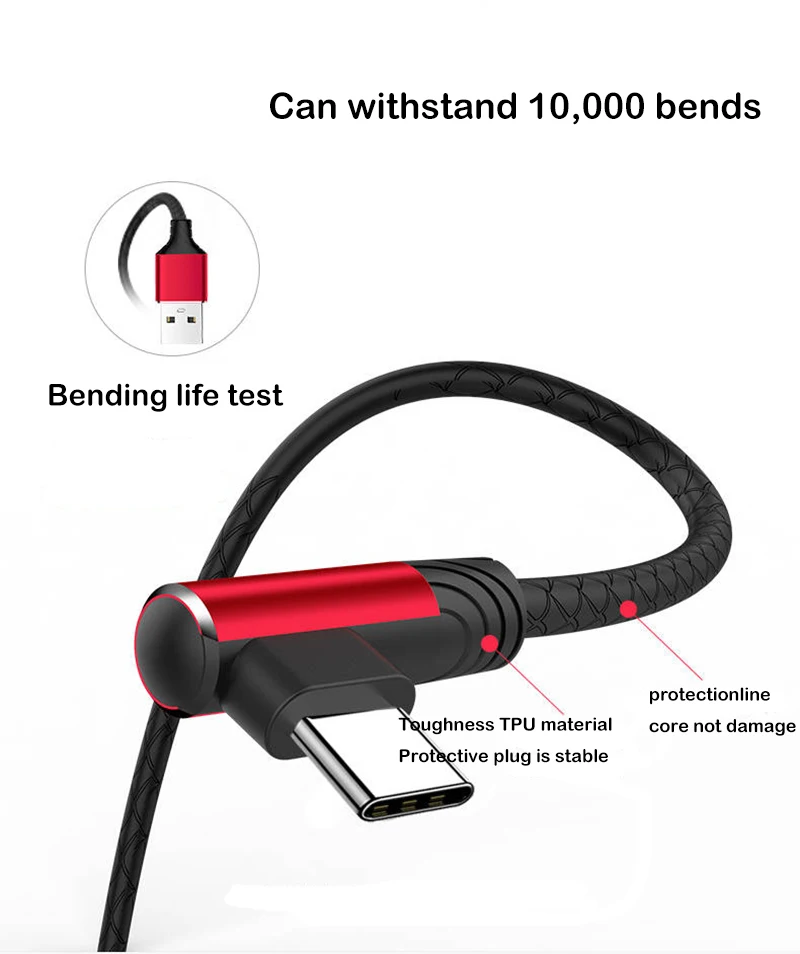 Магнитный течёт светильник светодиодный Micro USB кабель для samsung type-c зарядки для samsung One Plus 6 5T1M магнит зарядное устройство type C кабели