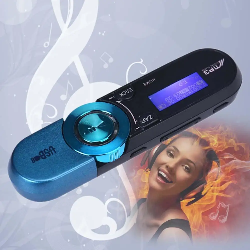 Новый USB ЖК экран 16 Гб Поддержка Вспышки TF мини MP3 музыкальный плеер fm радио