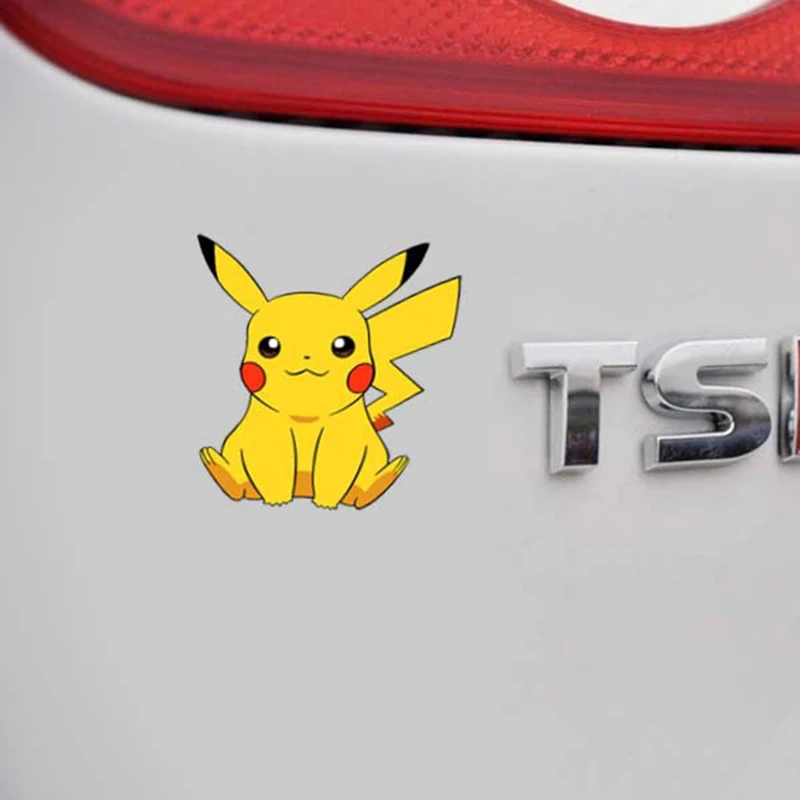 1 шт. Покемон го мультфильм Пикачу наклейка s Наклейка для автомобиля