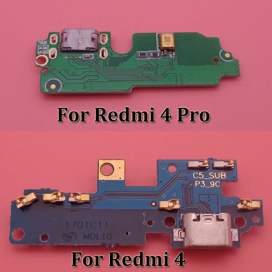 Док станция для Xiaomi Redmi 4/ 4 Pro Prime Micro плата с USB портом зарядки гибкий кабель