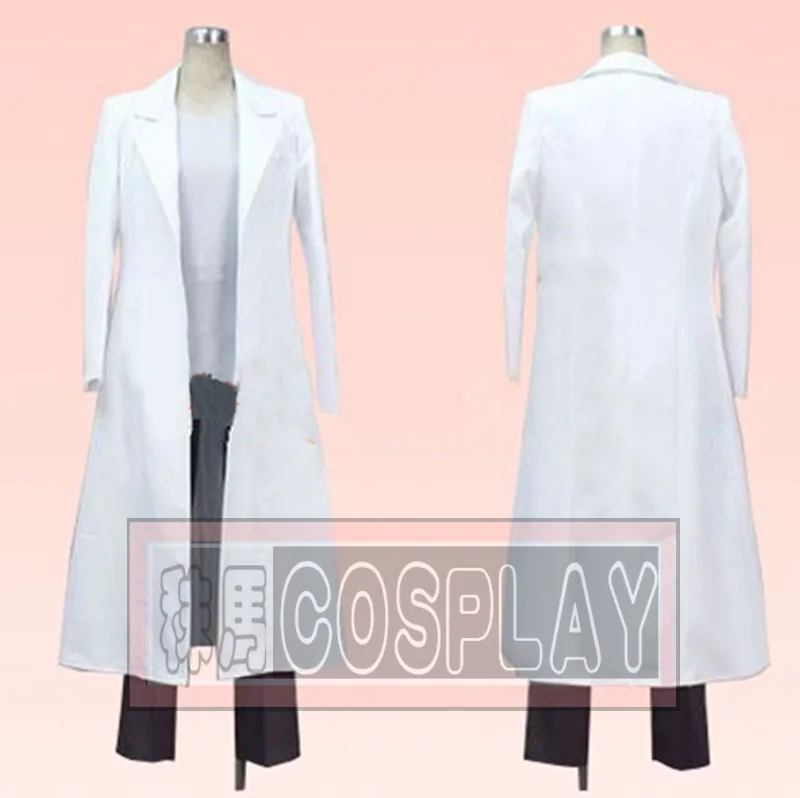 Аниме-костюм Steins Gate Okabe Rintarou для рождественской вечеринки и Хэллоуина, униформа для косплея, изготовленный на заказ, любые размеры (art.: 3920d97f2b563) - 3920d97f2b563
