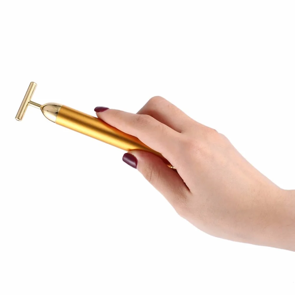 Новое поступление энергетический Beauty Bar инструмент для массажа лица Т образная