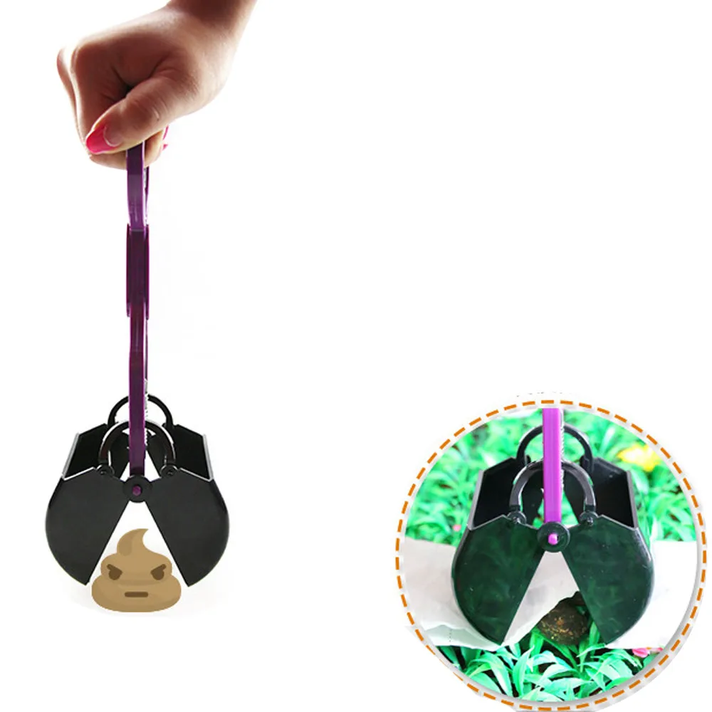 Отходы pick up собака Pooper Scooper Poop Scoop Clean pick Up средство удаления экскрементов фиолетовый#01