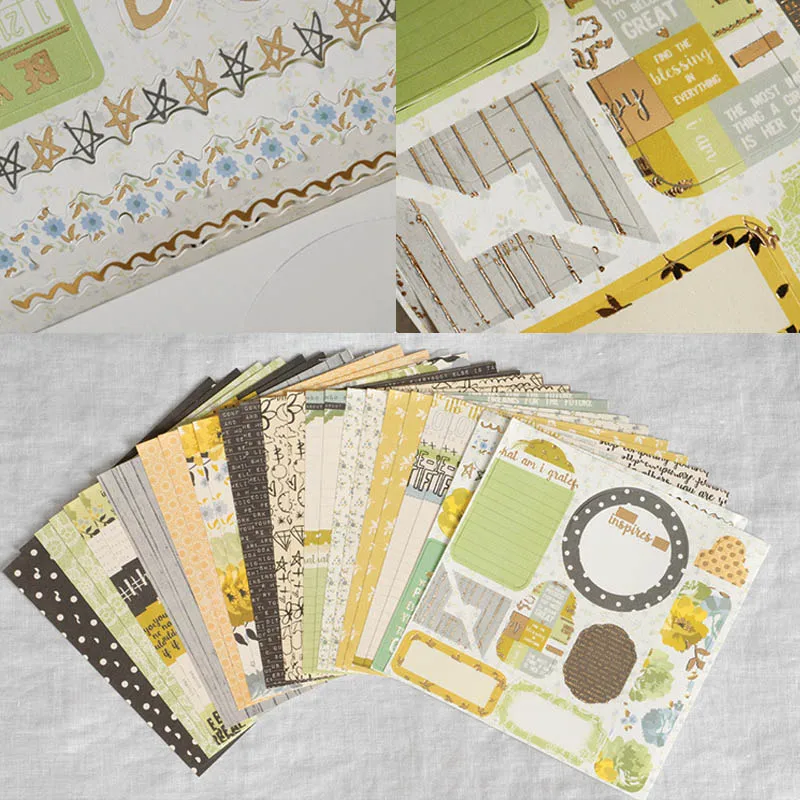 DIY Декор подарочная упаковка задний план фотоальбом ручная работа скрапбукинг