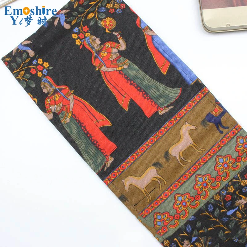 Пенал сумочка B053 для рисования на холсте|roll pencil case|roll up casepencil case |