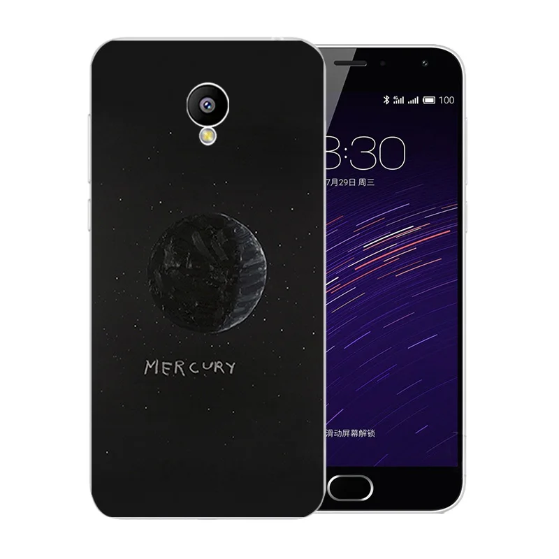 5 0 дюйма для Meizu M2 Mini чехол телефона мягкий TPU прозрачный силиконовый задней