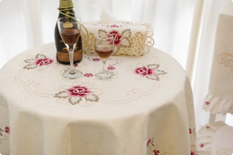 Круглая и квадратная скатерть большого размера оптовая продажа роскошная