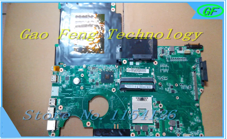 Оптовая продажа материнская плата для ноутбука Toshiba P500 P505 DDR3 HM55
