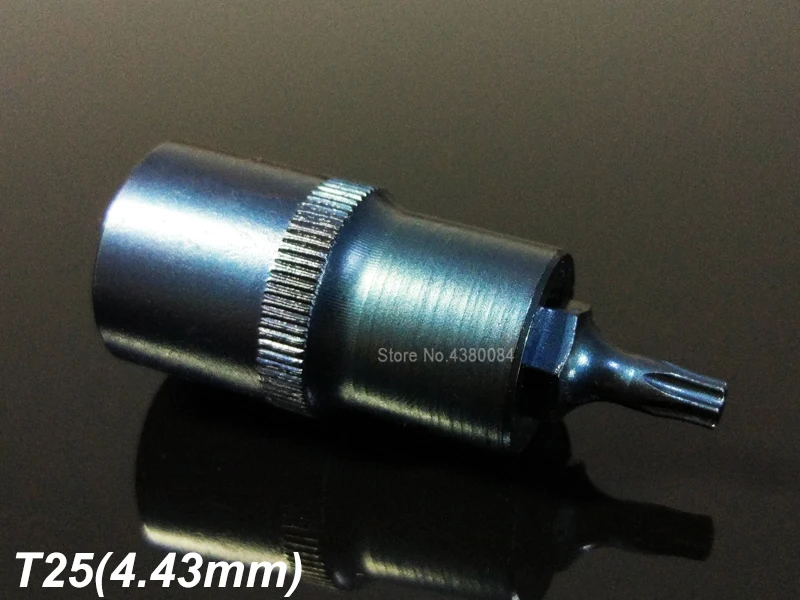 11Sizes TORX Screwdriver Bits 1/2" Socket Adapter Motor/Car 6 Point Spline Screw Driver Bits 55mm Power Hand Tools T20-T70(mm