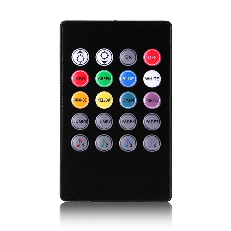 Голос Управление Беспроводной пульт дистанционного управления автомобиля RGB