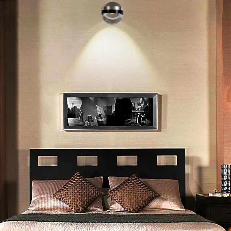 EuSolis 110 220v 1/3w Aluminum Led Light Wandlamp Lustre Modern Wall Wandleuchte Luces Decorativas Illuminazione Interna | Освещение