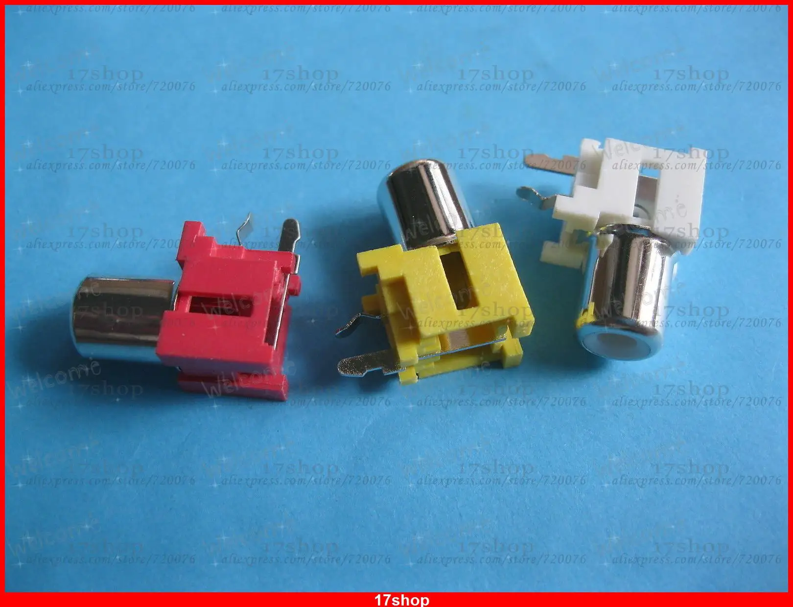 120 шт. разъем для аудио и видеокамеры 3 цвета|connector 3|connector socketconnector female |