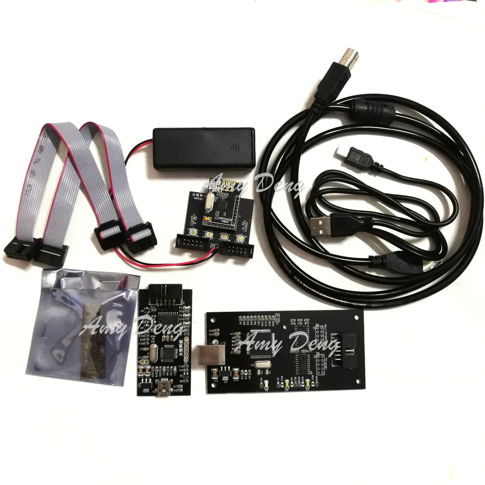 NRF24LU1 NRF24LE1 комплект для разработки модуля (с макетными платами и модулями E1)
