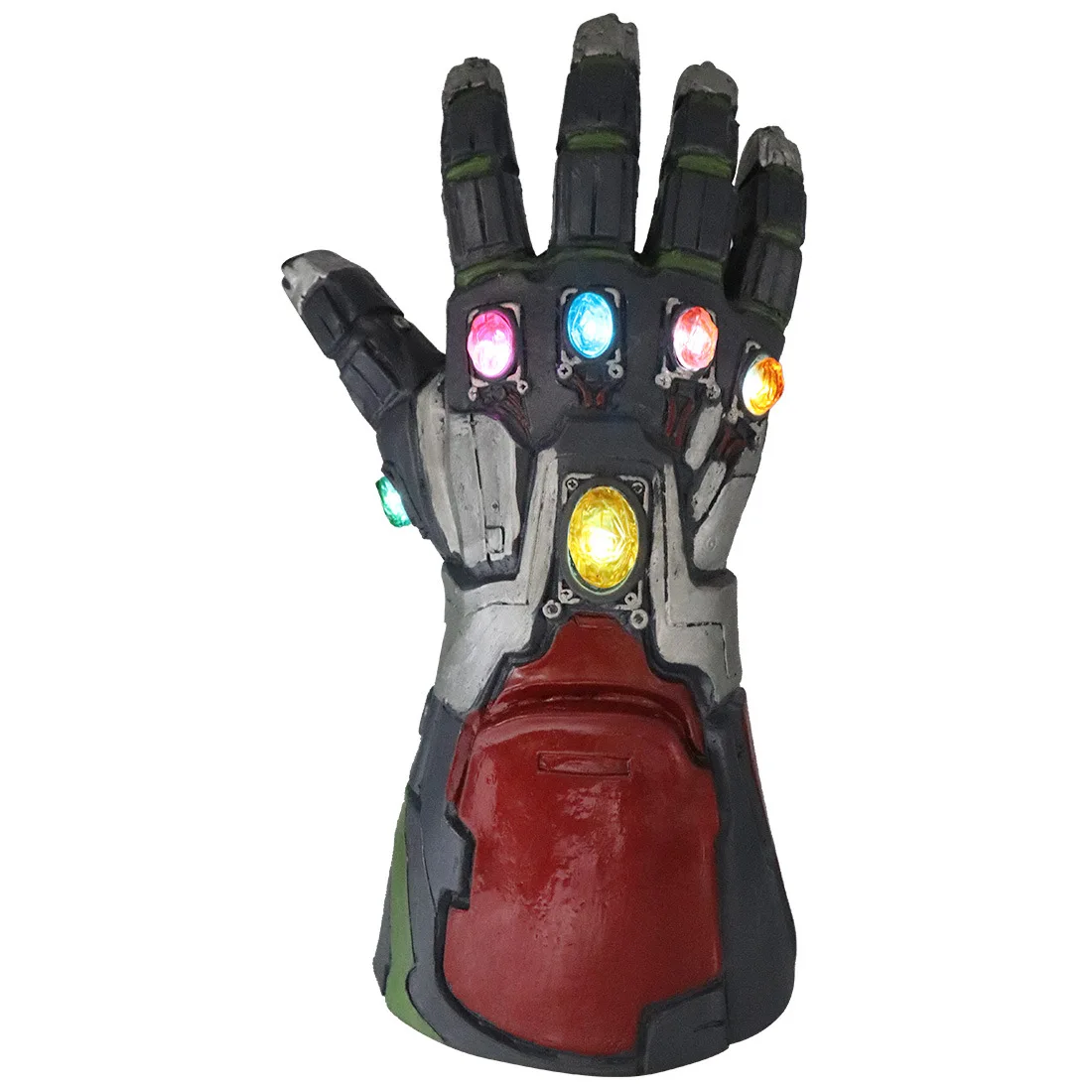 Led Avengers 4 эндигра Железный человек Бесконечность рукавицы перчатки Халк Косплей