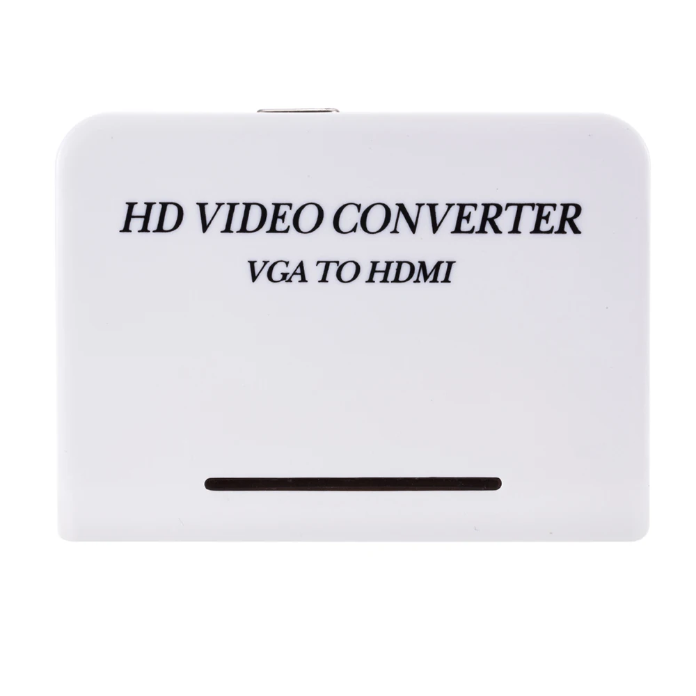 Качественный портативный видеокабель с разъемом VGA на HDMI выход 1080P HD аудио ТВ AV TV PC