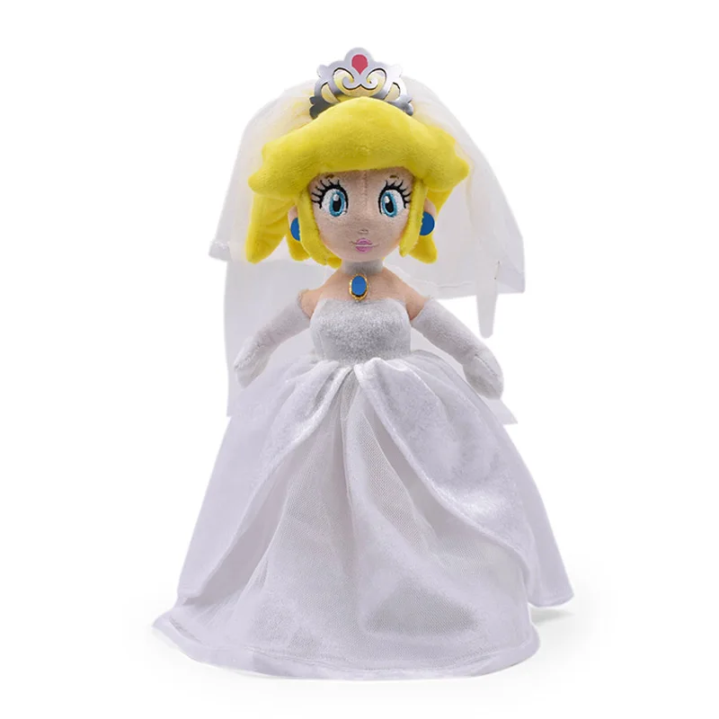 Аниме Super Mario Odyssey Bros свадебное платье Теплозаправщик koopa Cappy персиковая плюшевая кукла плюшевые мягкие с наполнением игрушка Рождественский подарок